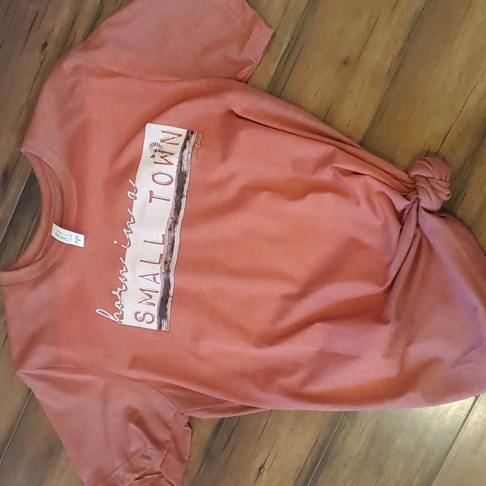 Bella Canvas Rose Colored T-Shirt